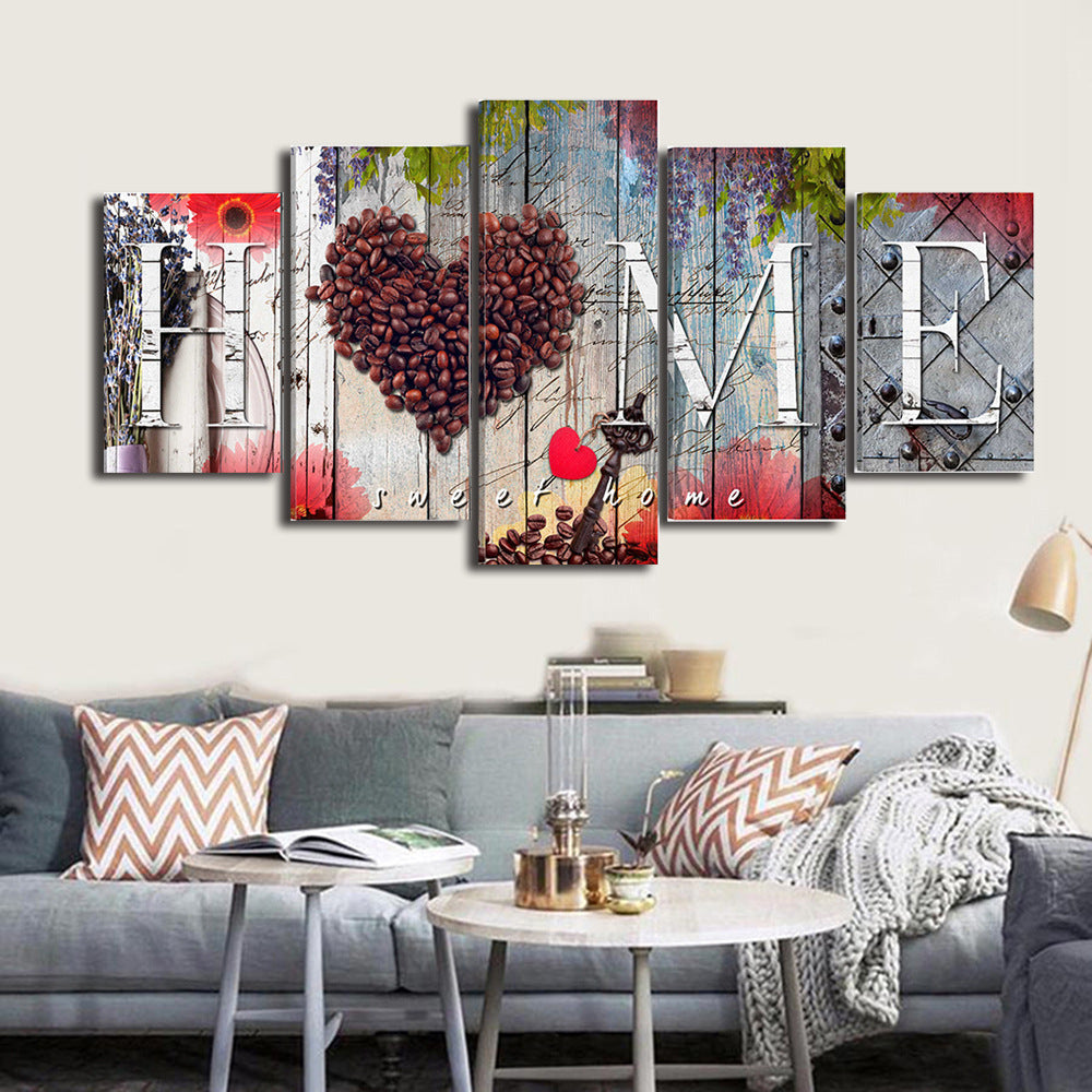 Home sweet decoration board
