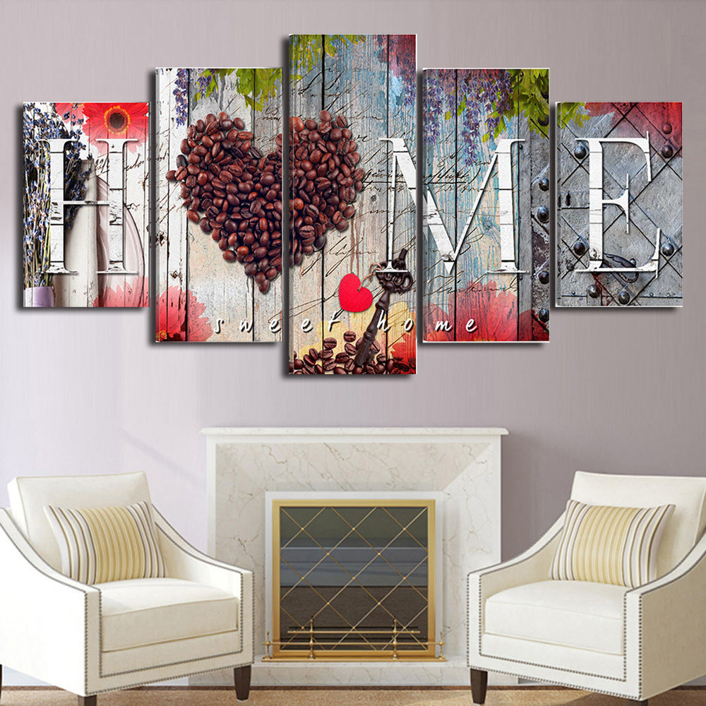 Home sweet decoration board