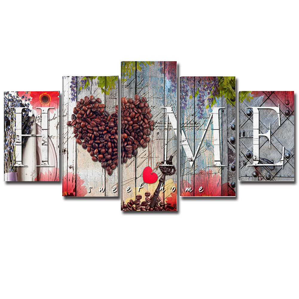 Home sweet decoration board