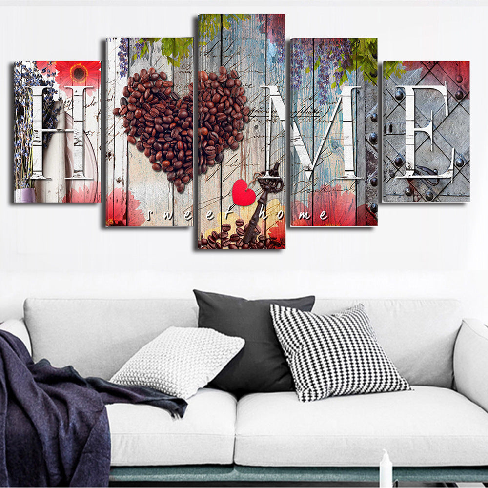 Home sweet decoration board