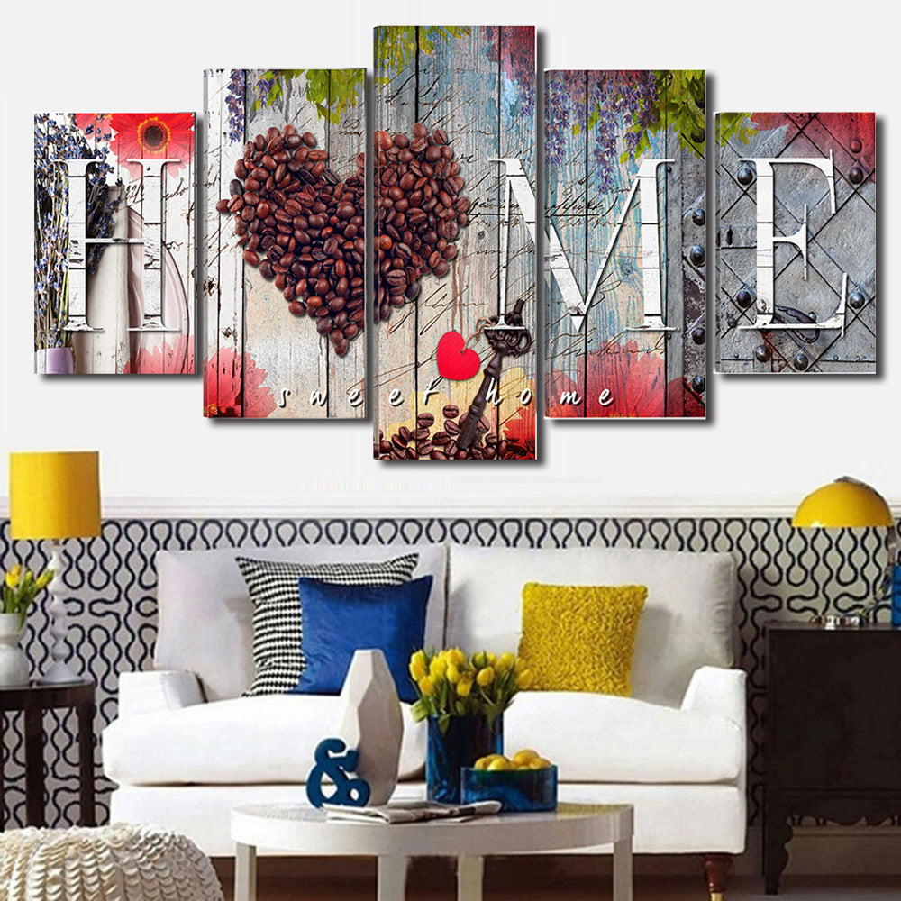 Home sweet decoration board